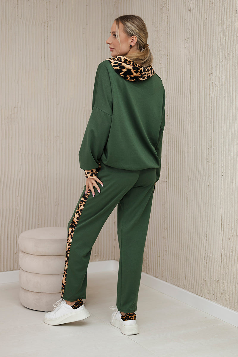 Set Paris Sweatshirt + Pants khaki